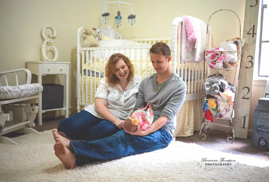 Huntsville Newborn Photographer: Emma’s Lifestyle Newborn Session